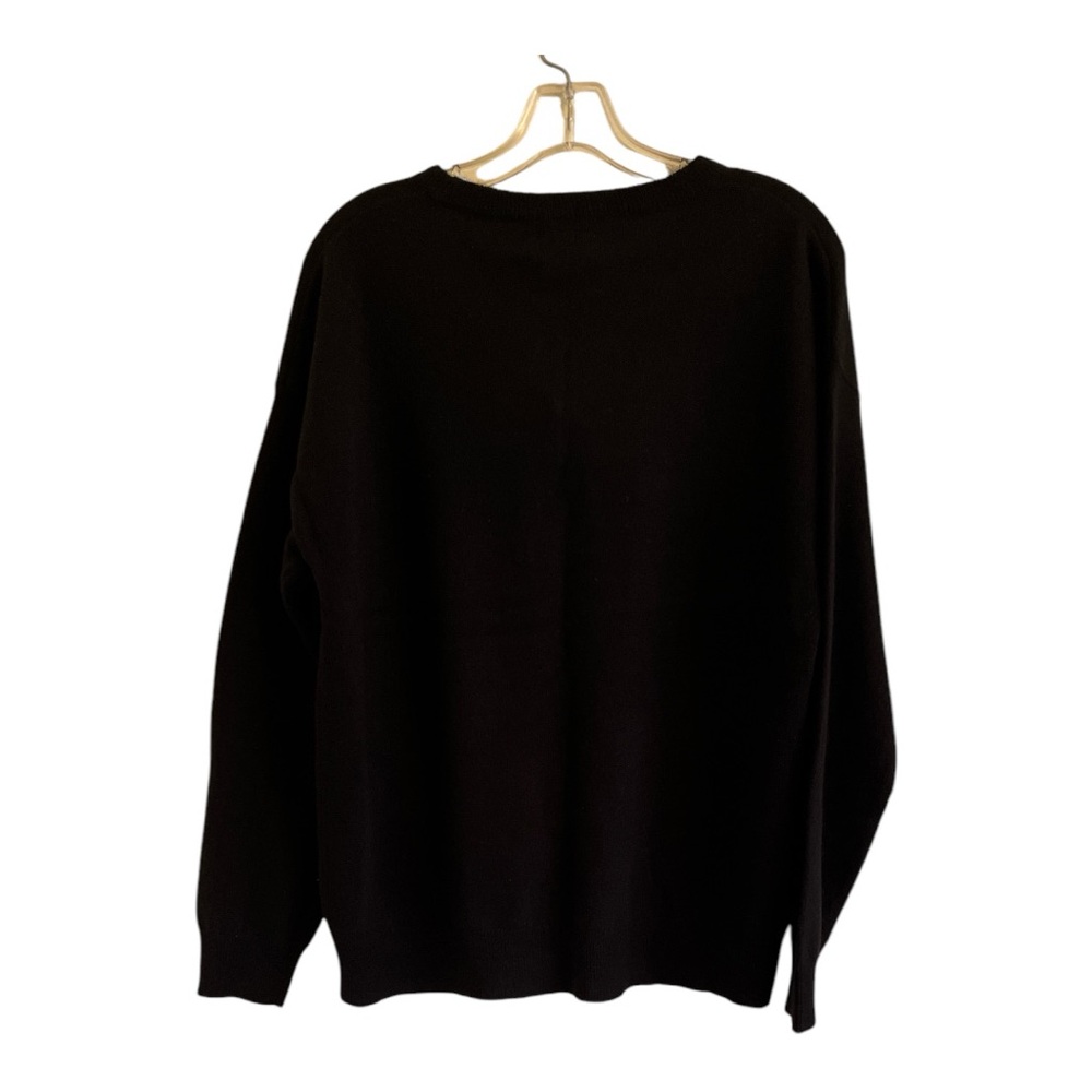 NWT 100% Cashmere “Out of Office” Sweater - Picture 2 of 5